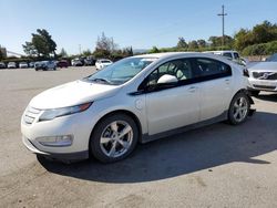 Salvage cars for sale from Copart San Martin, CA: 2013 Chevrolet Volt