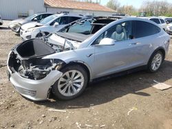 Salvage cars for sale from Copart Columbus, OH: 2016 Tesla Model X