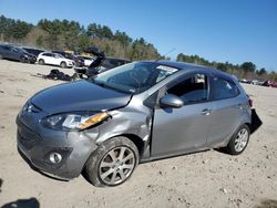 Salvage cars for sale at Mendon, MA auction: 2011 Mazda 2