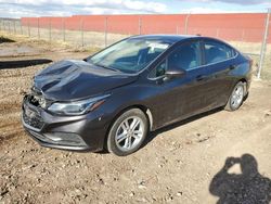 Salvage cars for sale from Copart Rapid City, SD: 2017 Chevrolet Cruze LT