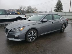 Salvage cars for sale at Ham Lake, MN auction: 2021 Nissan Altima SV