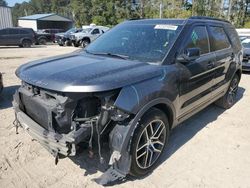 Salvage cars for sale from Copart Seaford, DE: 2016 Ford Explorer Sport