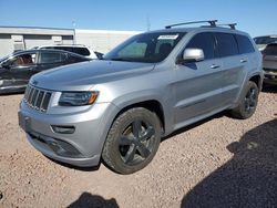 Salvage cars for sale from Copart Phoenix, AZ: 2015 Jeep Grand Cherokee Overland