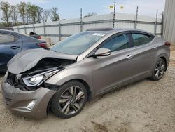 Salvage cars for sale at Spartanburg, SC auction: 2014 Hyundai Elantra SE