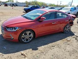 Vehiculos salvage en venta de Copart Hillsborough, NJ: 2017 Hyundai Elantra SE