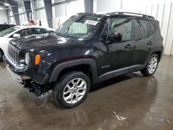 Salvage cars for sale from Copart Ham Lake, MN: 2017 Jeep Renegade Latitude