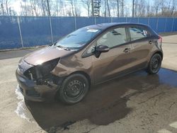 Salvage cars for sale at Moncton, NB auction: 2013 KIA Rio LX