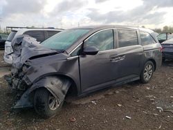 Salvage cars for sale from Copart Columbus, OH: 2014 Honda Odyssey EX
