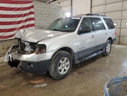 Salvage cars for sale from Copart Columbia, MO: 2007 Ford Expedition XLT