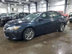 Salvage cars for sale at Ham Lake, MN auction: 2015 Toyota Camry LE