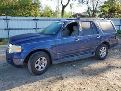 Salvage cars for sale at Hampton, VA auction: 2010 Ford Expedition XLT