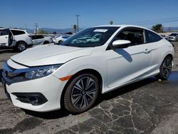 Salvage cars for sale from Copart Colton, CA: 2018 Honda Civic EXL