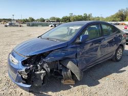Salvage cars for sale at Riverview, FL auction: 2017 Hyundai Accent SE