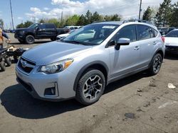 Subaru salvage cars for sale: 2016 Subaru Crosstrek Premium