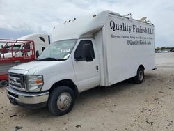 Salvage cars for sale from Copart Kansas City, KS: 2013 Ford Econoline E450 Super Duty Cutaway Van