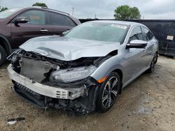 Salvage cars for sale from Copart Shreveport, LA: 2017 Honda Civic Touring