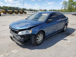 Salvage cars for sale from Copart Dunn, NC: 2016 Volkswagen Jetta S