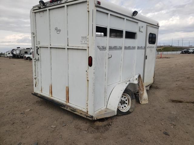 1999 Circ Horse Trailer