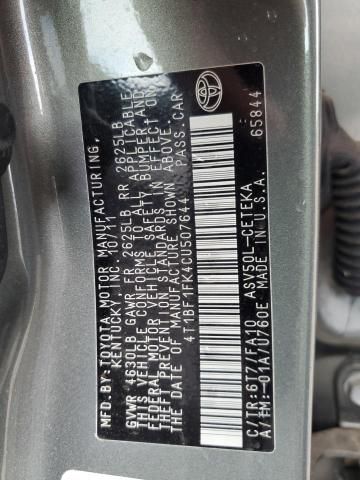 2012 Toyota Camry Base