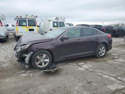 Salvage cars for sale at Indianapolis, IN auction: 2014 KIA Optima LX