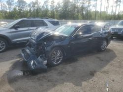 Salvage cars for sale at Harleyville, SC auction: 2018 Infiniti Q50 Luxe