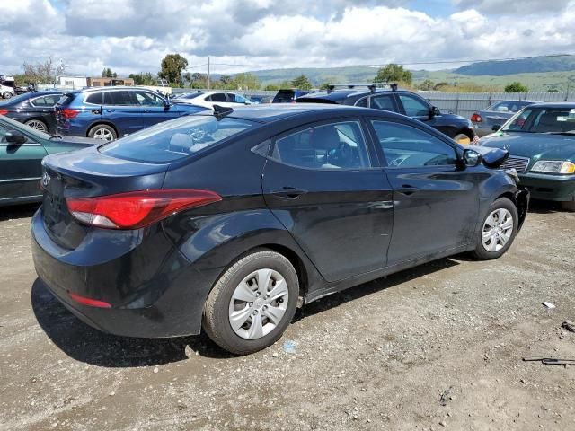 2016 Hyundai Elantra SE