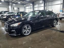 Infiniti Q50 salvage cars for sale: 2018 Infiniti Q50 Luxe