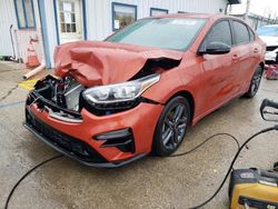 Salvage cars for sale at Pekin, IL auction: 2021 KIA Forte GT Line