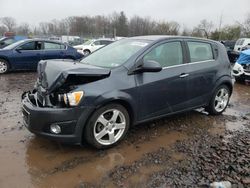 Chevrolet Sonic salvage cars for sale: 2013 Chevrolet Sonic LTZ