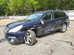 Salvage cars for sale at Austell, GA auction: 2014 Subaru Outback 2.5I Premium