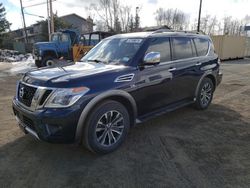 Nissan Armada SV salvage cars for sale: 2018 Nissan Armada SV