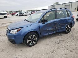 Salvage cars for sale at Kansas City, KS auction: 2018 Subaru Forester 2.5I