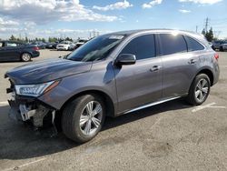 Salvage cars for sale from Copart Rancho Cucamonga, CA: 2020 Acura MDX