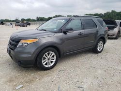 Salvage cars for sale from Copart New Braunfels, TX: 2015 Ford Explorer XLT