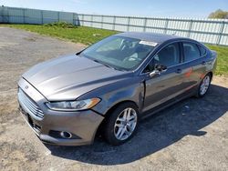 Salvage cars for sale at Mcfarland, WI auction: 2013 Ford Fusion SE