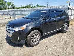 Salvage cars for sale at Spartanburg, SC auction: 2011 Ford Edge Limited