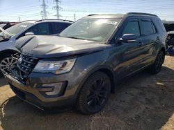 Salvage cars for sale from Copart Elgin, IL: 2017 Ford Explorer XLT