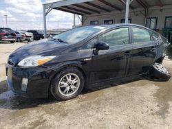 Salvage cars for sale at Los Angeles, CA auction: 2011 Toyota Prius