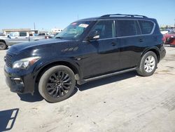 Infiniti QX80 salvage cars for sale: 2016 Infiniti QX80