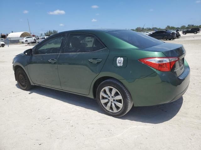 2016 Toyota Corolla L