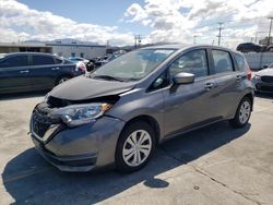 Nissan Versa Vehiculos salvage en venta: 2017 Nissan Versa Note S