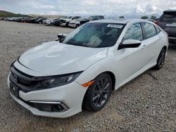 Honda salvage cars for sale: 2021 Honda Civic EX