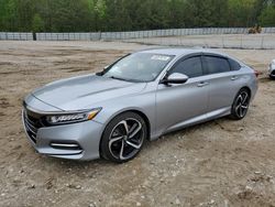 Salvage cars for sale at Gainesville, GA auction: 2018 Honda Accord Sport