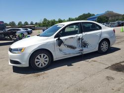 Salvage cars for sale at Florence, MS auction: 2014 Volkswagen Jetta Base