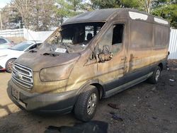 Salvage Trucks for parts for sale at auction: 2016 Ford Transit T-250