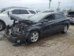 Salvage cars for sale at Chicago Heights, IL auction: 2013 Hyundai Elantra GLS