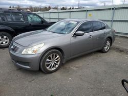 Carros salvage a la venta en subasta: 2009 Infiniti G37