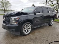 Vehiculos salvage en venta de Copart Louisville, KY: 2018 Chevrolet Suburban K1500 LT