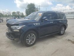 Salvage cars for sale at Lexington, KY auction: 2018 Infiniti QX80 Base