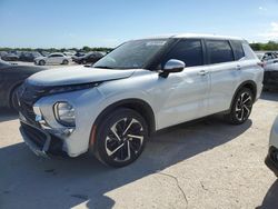 Salvage cars for sale at San Antonio, TX auction: 2022 Mitsubishi Outlander SE